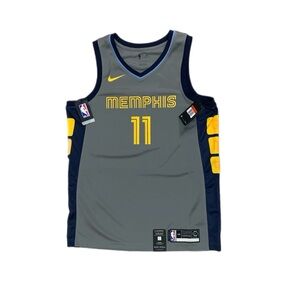 Used Nike Memphis Grizzlies Mike Conley 2018-19 City Edition Size L Jersey Gray